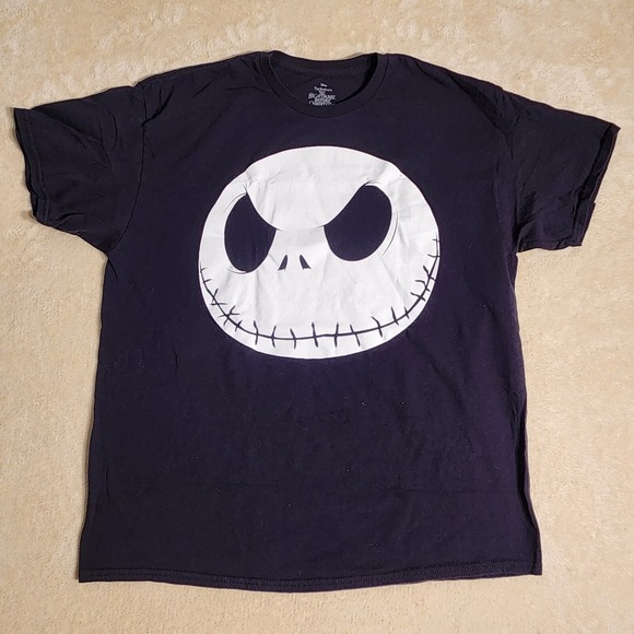 Disney Other - Disney The Nightmare Before Christmas Jack Skellington Moon T-Shirt Size XL